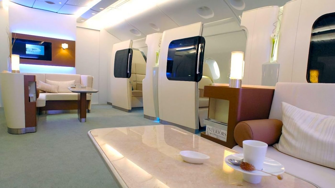 A380 Superjumbo First Class concept