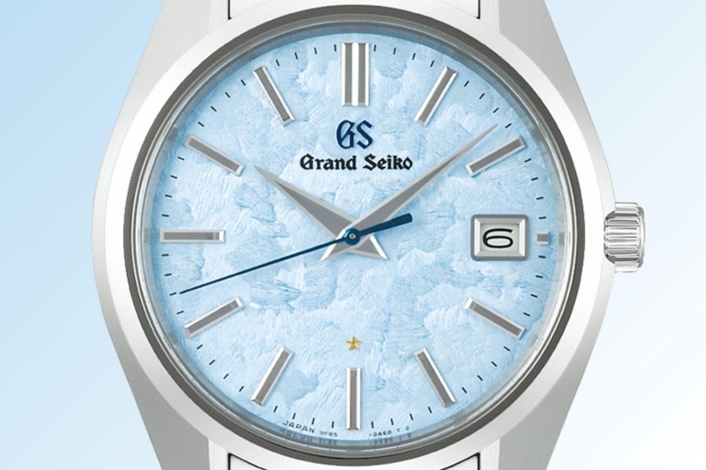 The Grand Seiko SBGP017's dial