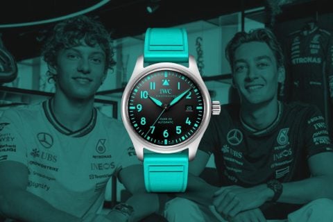 Kimi Antonelli George Russell Mercedes Formula 1 IWC Schaffhausen