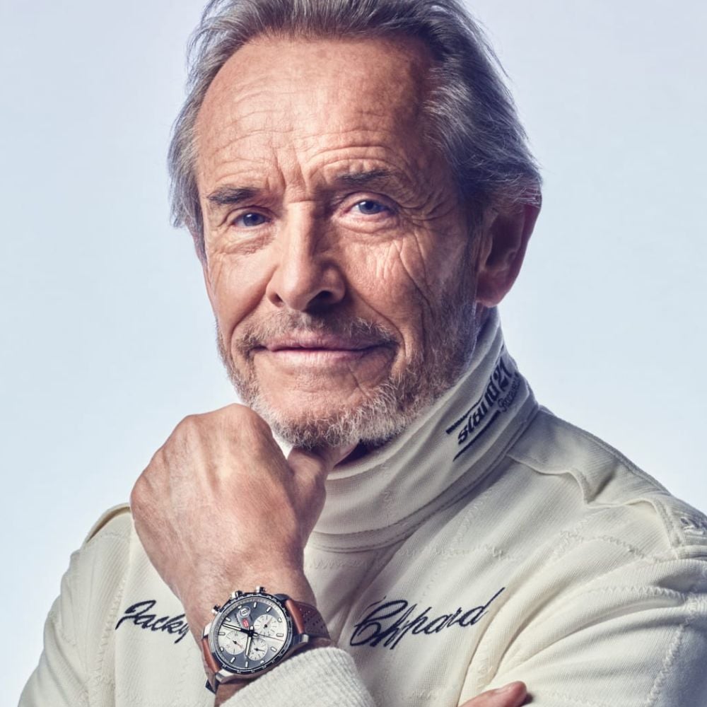 Motorsport legend Jacky Ickx sat down with DMARGE at Chopard’s Sydney boutique