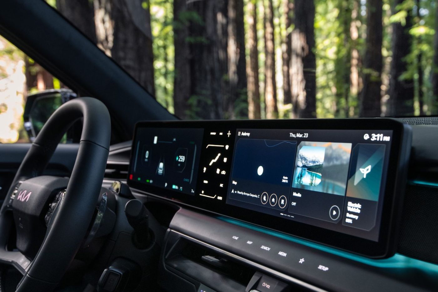 KIA EV9 Screen