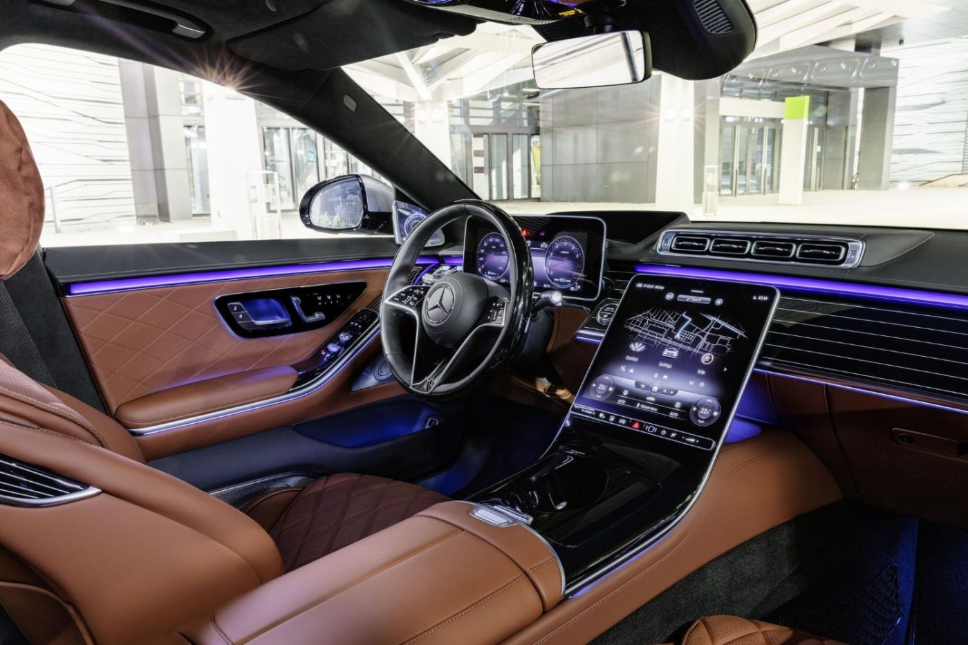 Mercedes ambient lighting