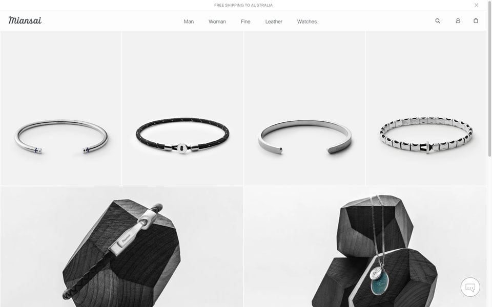miansai online jewellery store