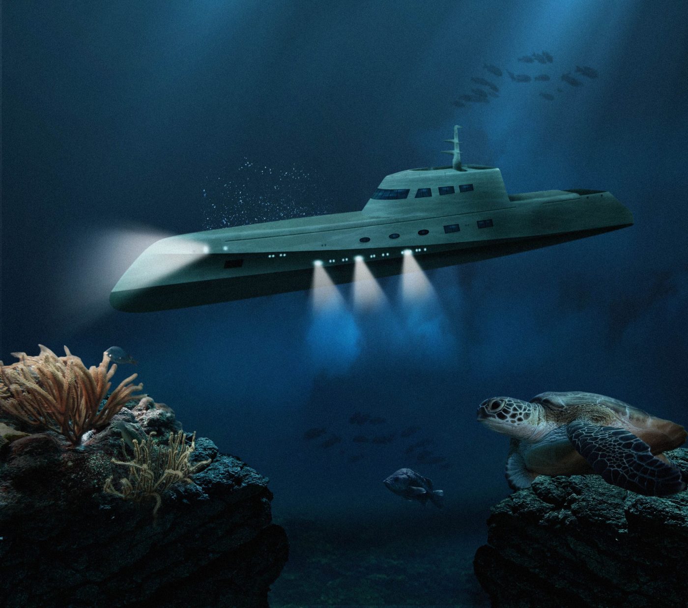Lover's Deep Submarine Hotel, St. Lucia