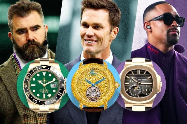 NFL Super Bowl Watches Tom Brady Jason Kelce Jalen Hurts Philadelphia Eagles Kansas City Chiefs