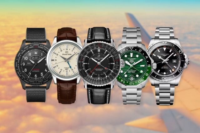 Longines Breitling IWC TAG Heuer Grand Seiko Timezone watches