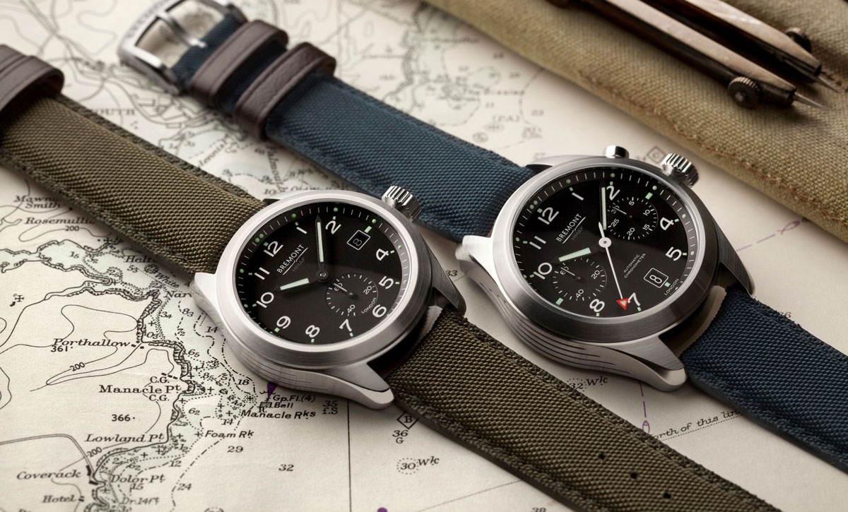 Military watch, civilian watch on map.