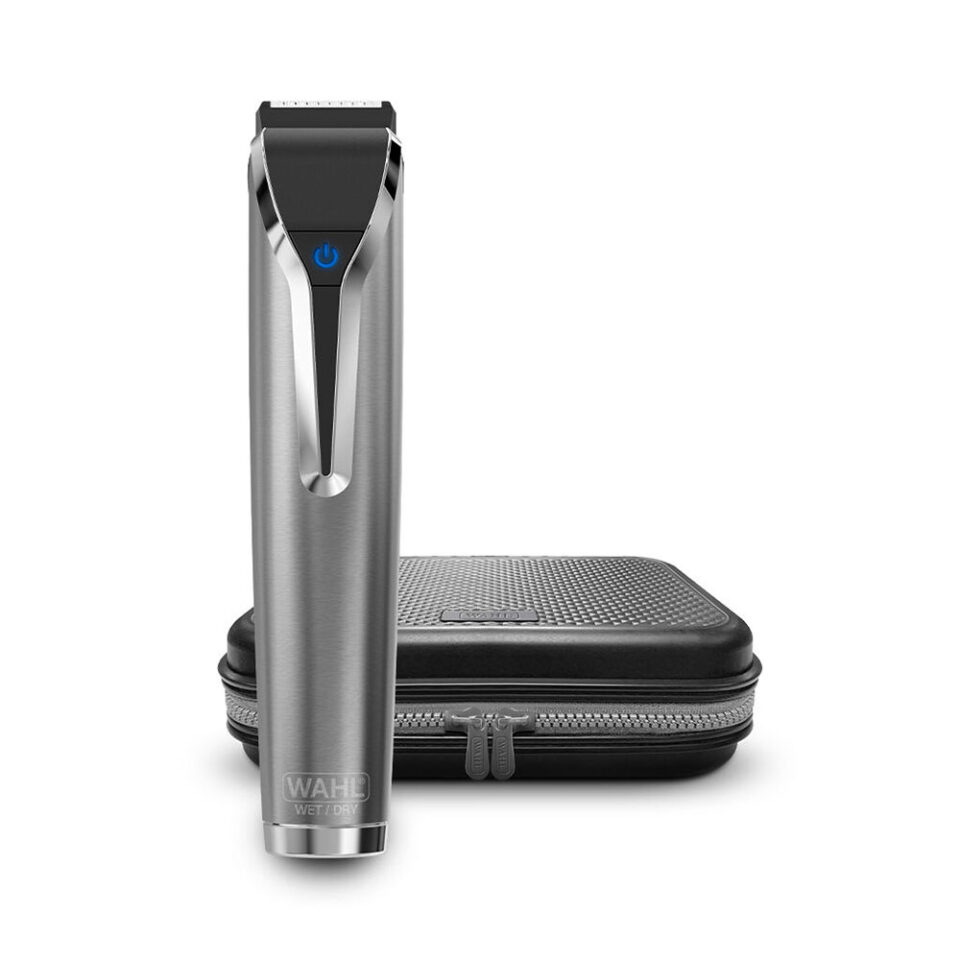 Wahl - Lithium-Ion Stainless Steel Grooming Kit with Bonus Storage Case