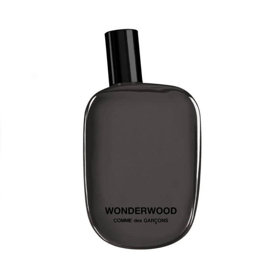 Wonderwood Comme des Garçons: sleek men's fragrance bottle.