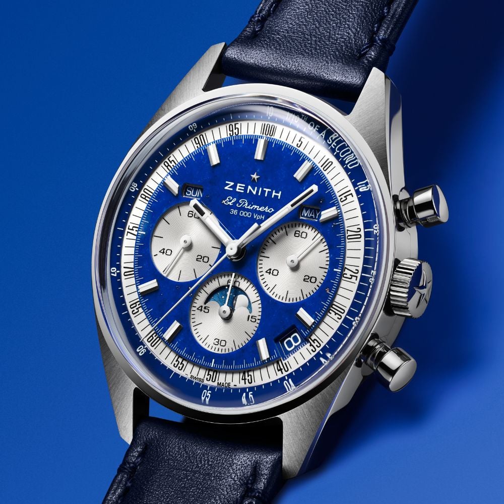Zenith Chronomaster Original Triple Calendar Lapis Lazuli