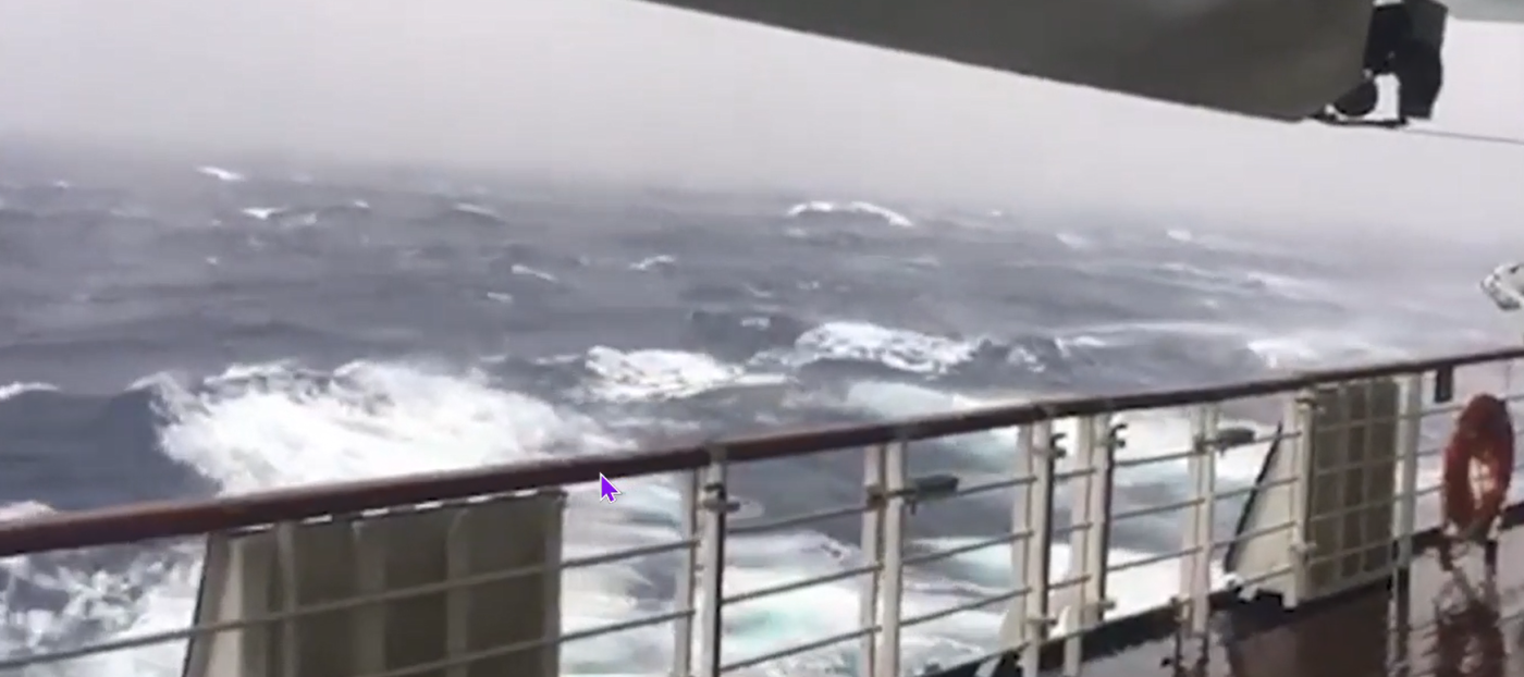 Cruise from hell cyclone